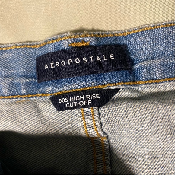 90s High-Rise Cutoff Denim Shorts - Picture 6 of 6